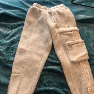 adidas originals x Ivy Park Casual Sports Fleeced Pants White